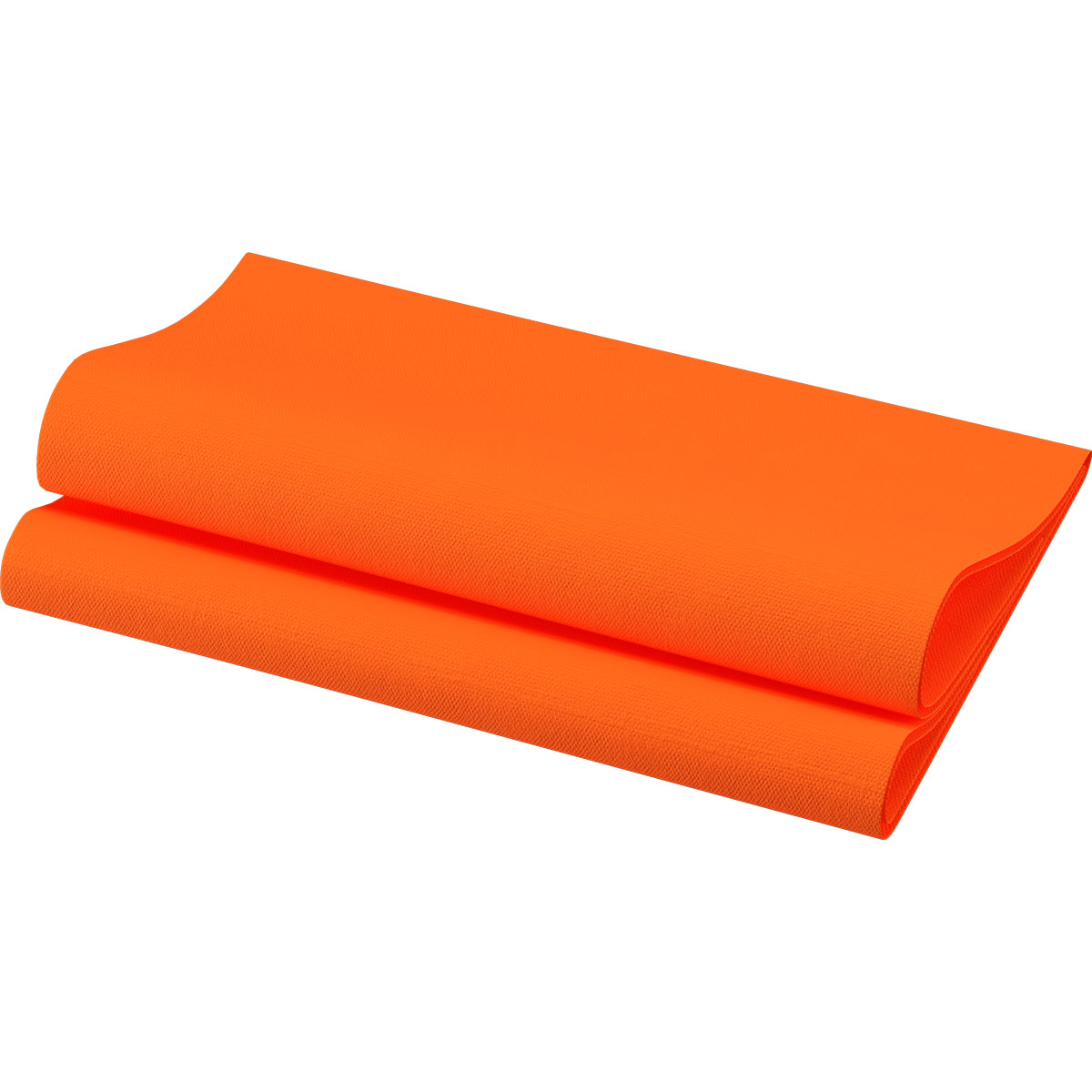 Serviette Dunisoft Bio · 40×40 cm · Sun Orange · Airlaid