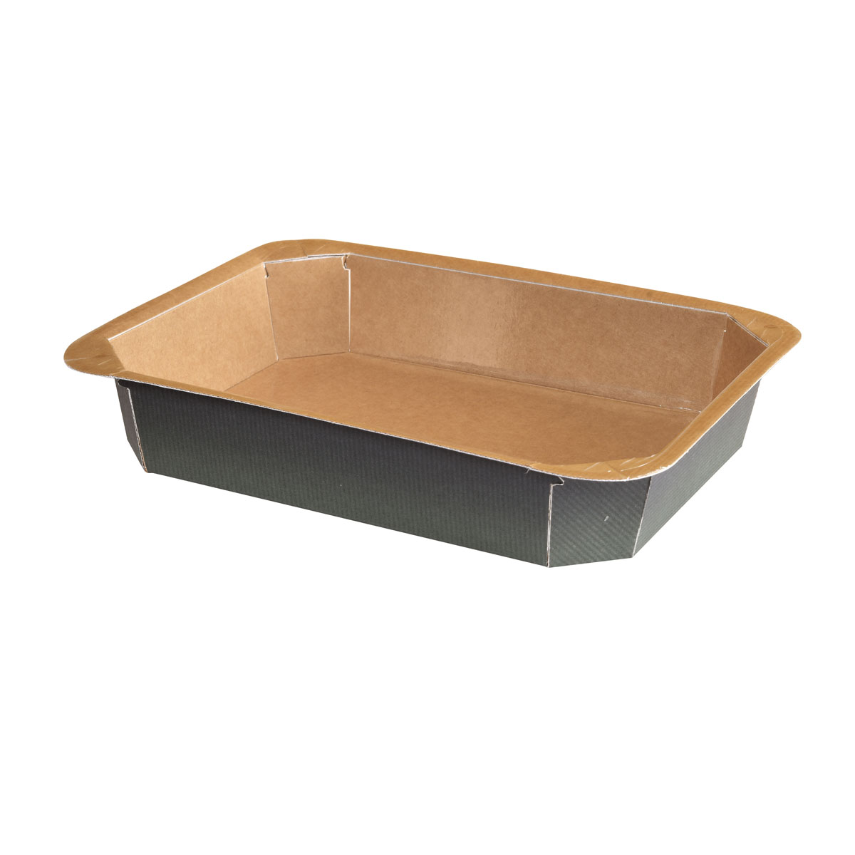 Forum Pappbox 227×178×40 mm Braun ungeteilt