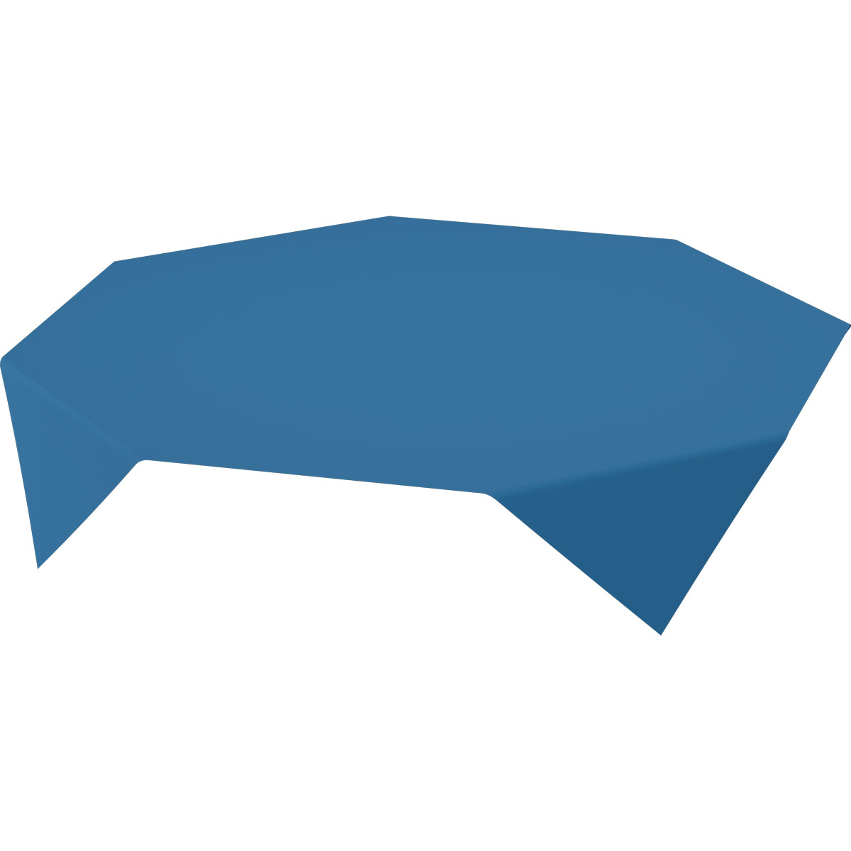 Mitteldecke Dunicel Bio · 84×84 cm · Dunkelblau · Airlaid
