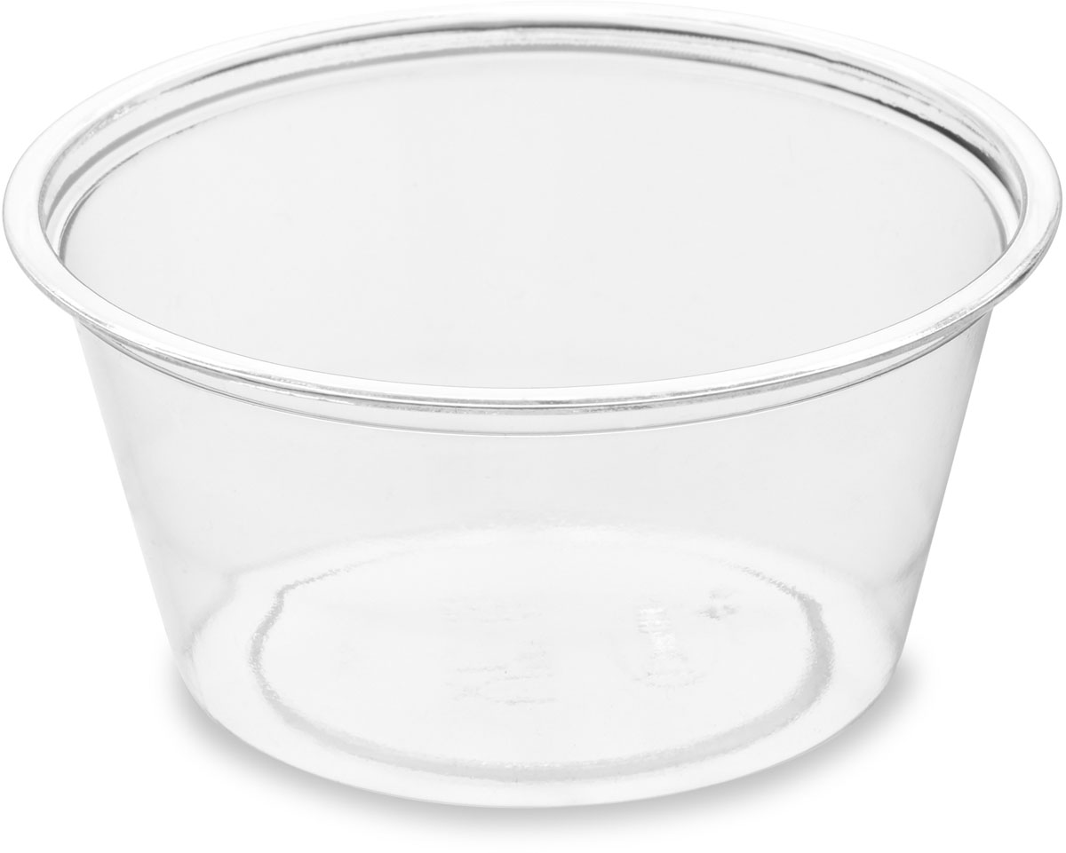 Dressingbecher 60 ml Transparent ungeteilt