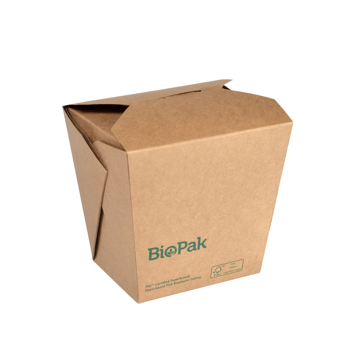 Bio Box Nudeln Large 960 ml Braun ungeteilt