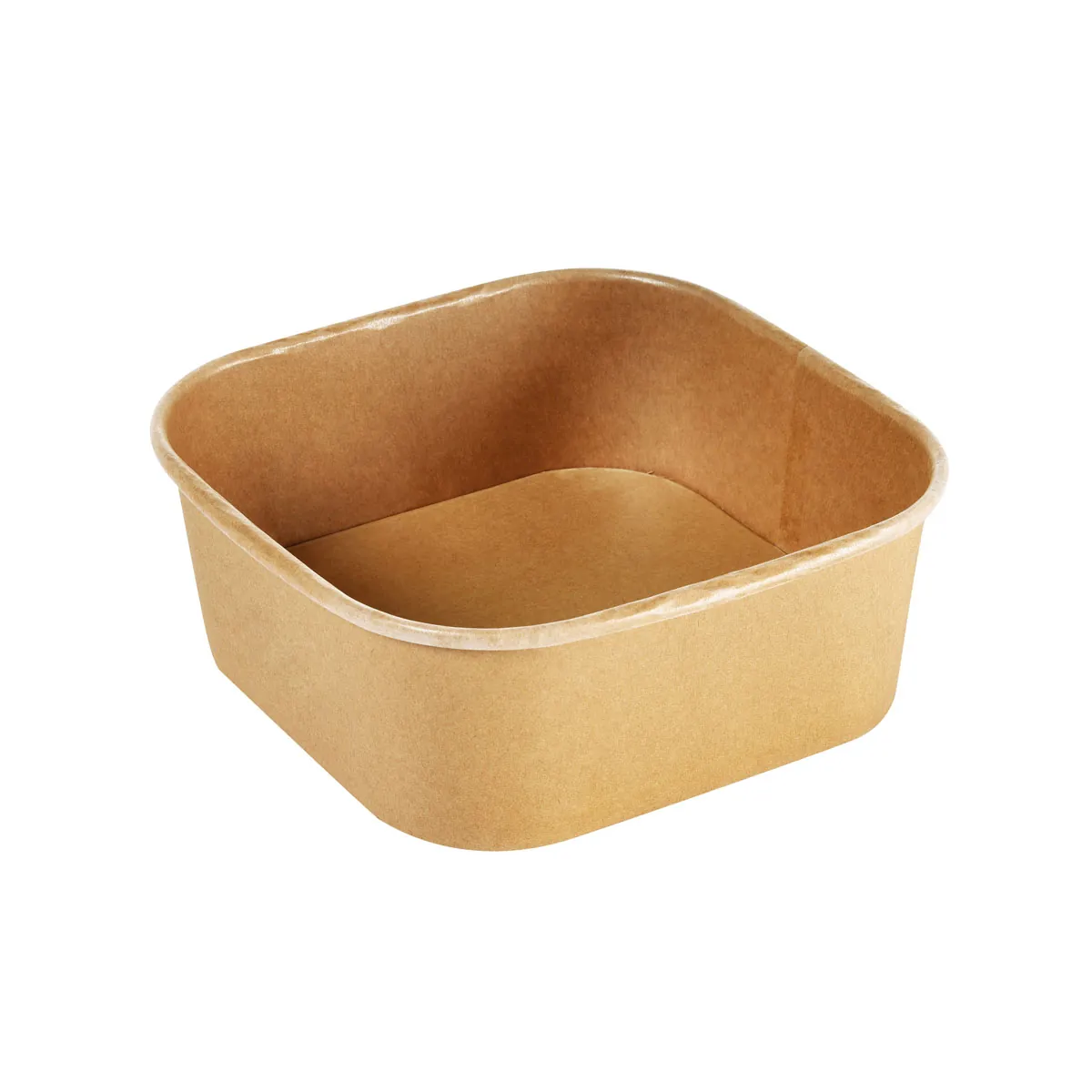 Menübox 1200 ml · 170×172×65 mm · Braun · Karton
