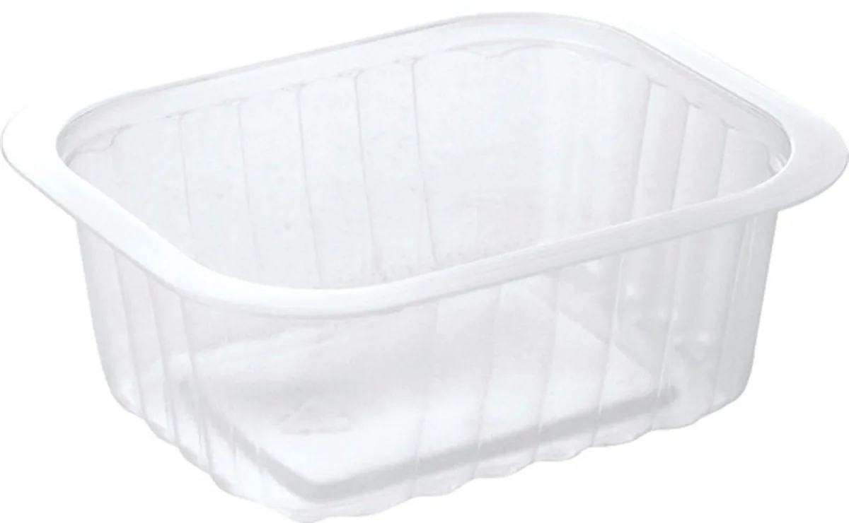 PP-Schälchen 470 ml · 138×114×53 mm · Transparent · PP