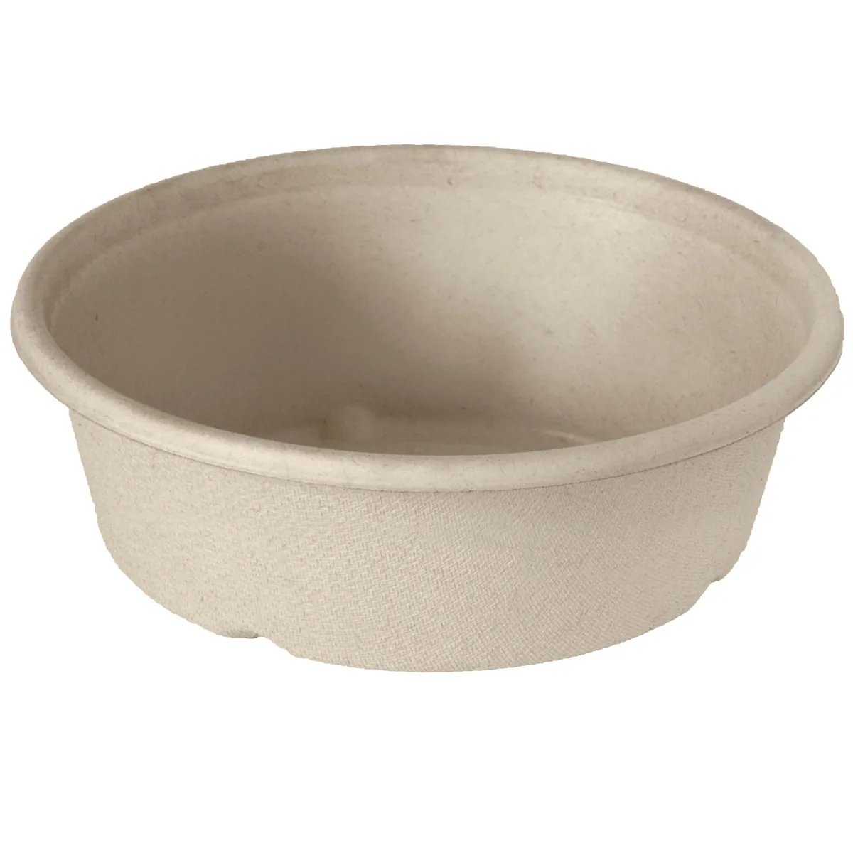 Salatschale 900/1200 ml · 195×195 mm · Braun · Bagasse