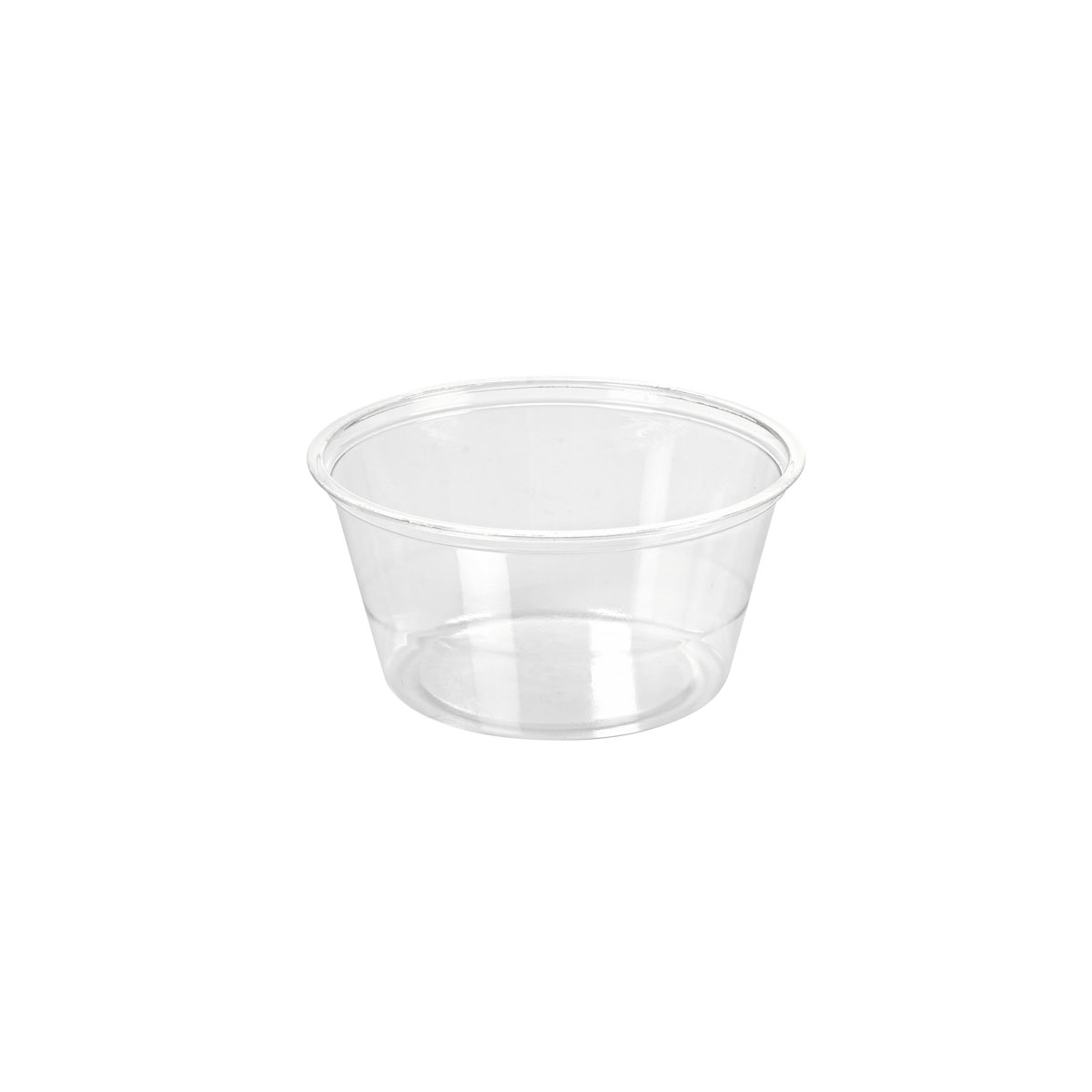 Dressingbecher 100 ml Transparent ungeteilt