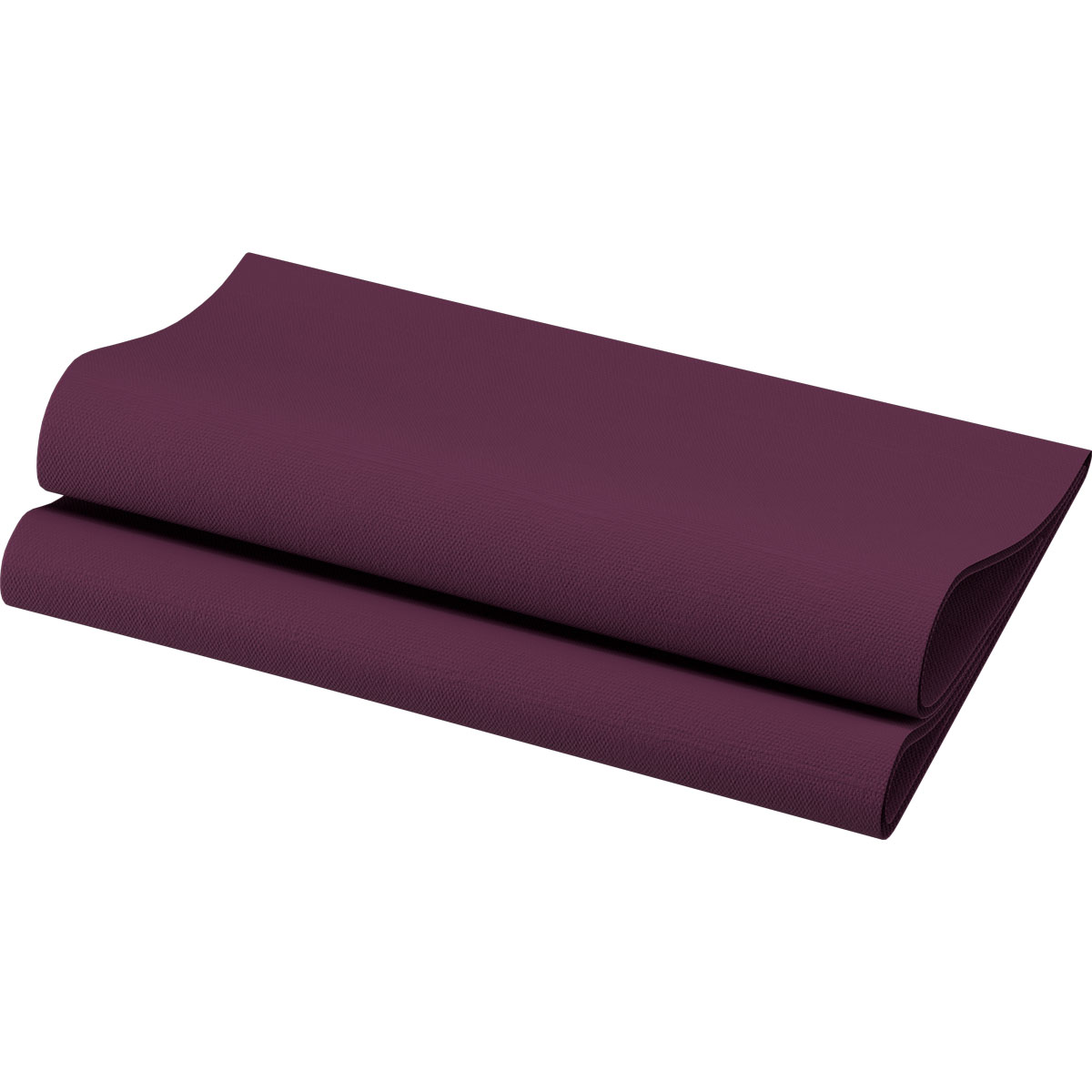 Serviette Dunisoft Bio · 40×40 cm · Plum · Airlaid
