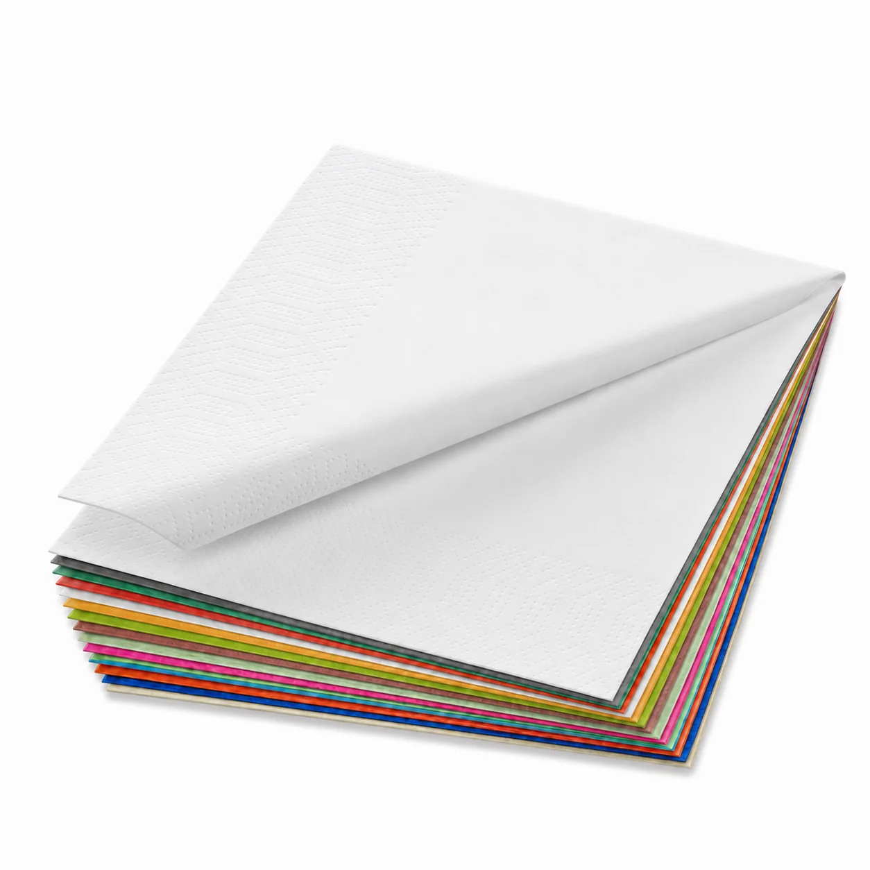 Serviette · 24×24 cm · 3-lagig · 1/4 Falz · Tissue