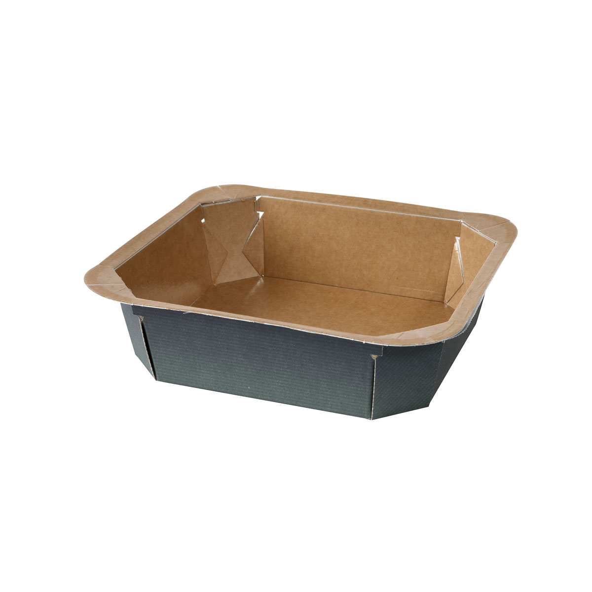 Forum Pappbox 178×165×45 mm Braun ungeteilt