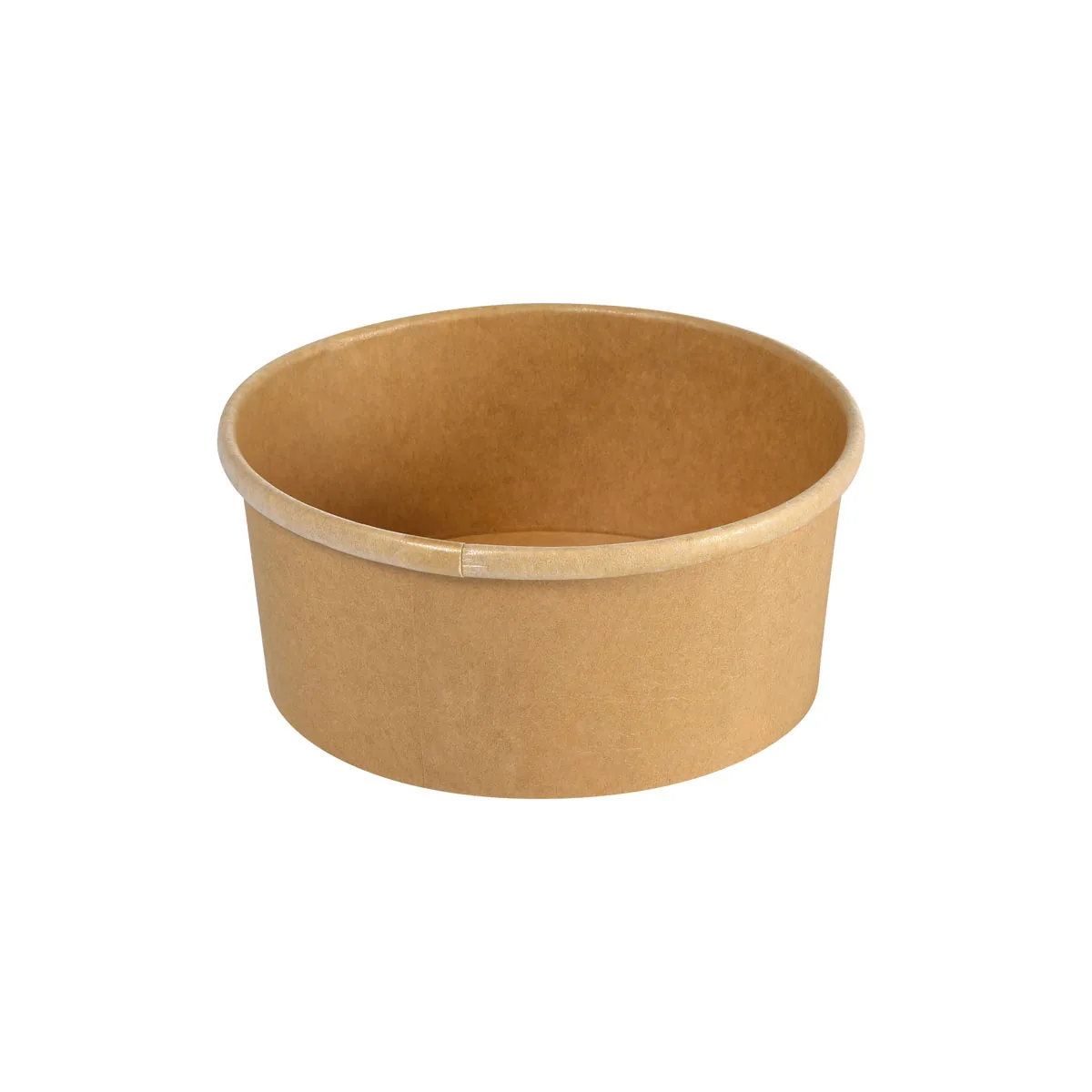 Suppenschale 350 ml · 117×117×52 mm · Braun · Karton – Duni Ronda