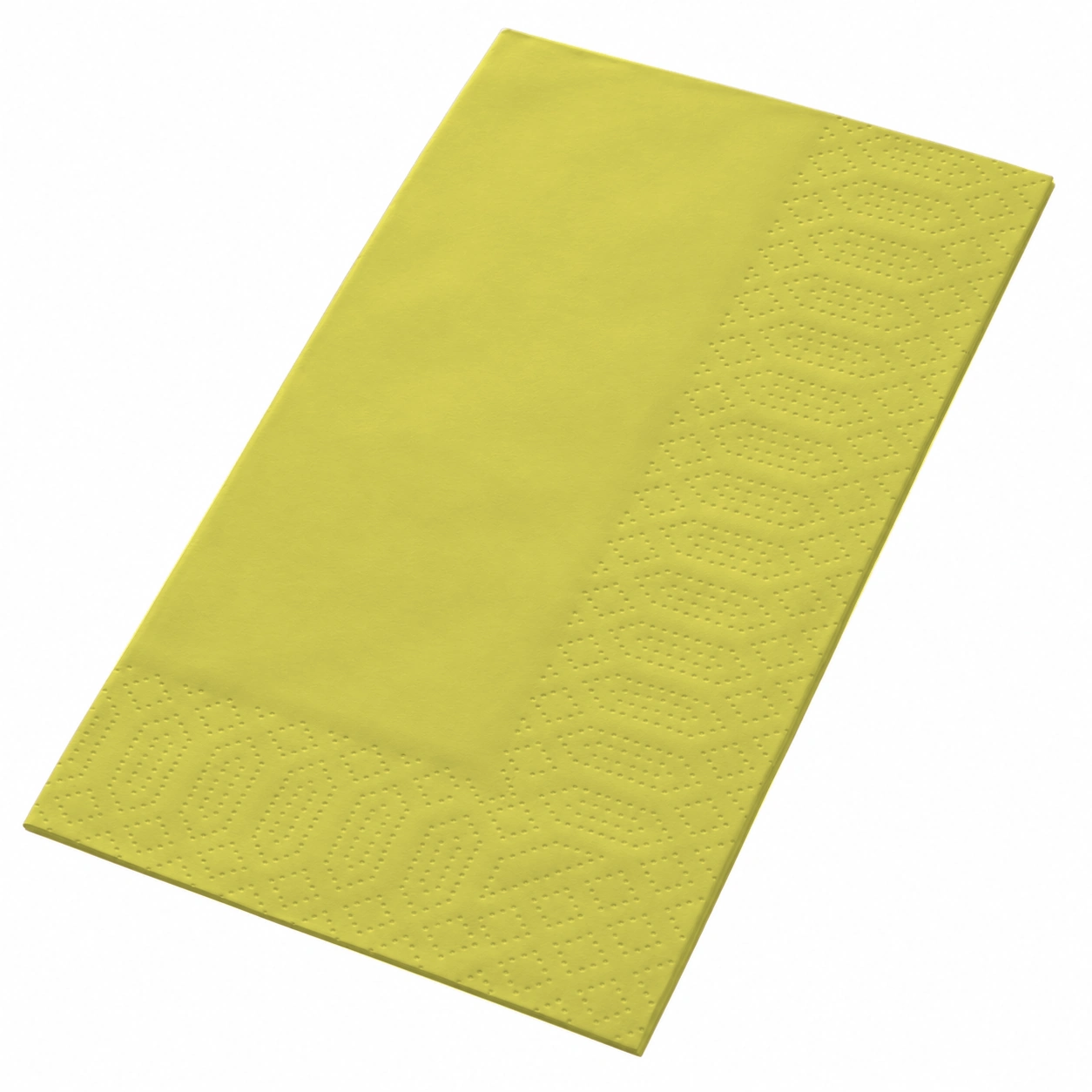 Serviette · 33×33 cm · Kiwi · 2-lagig · 1/8 Buchfalz · Tissue