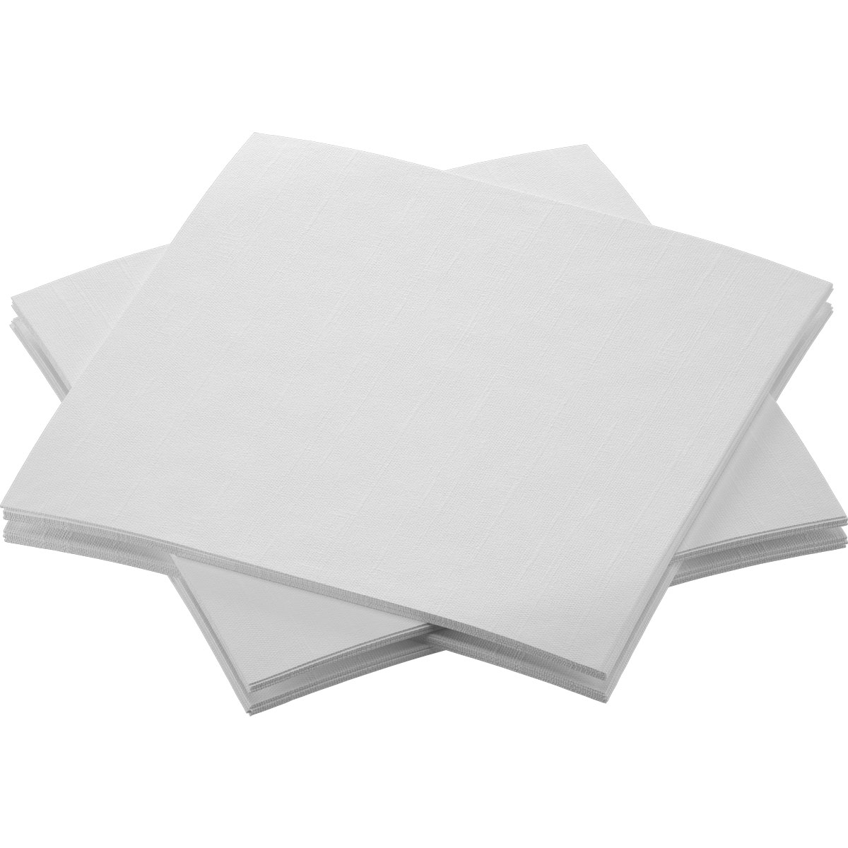 Bio Dunisoft® Serviette 20×20 cm Weiß