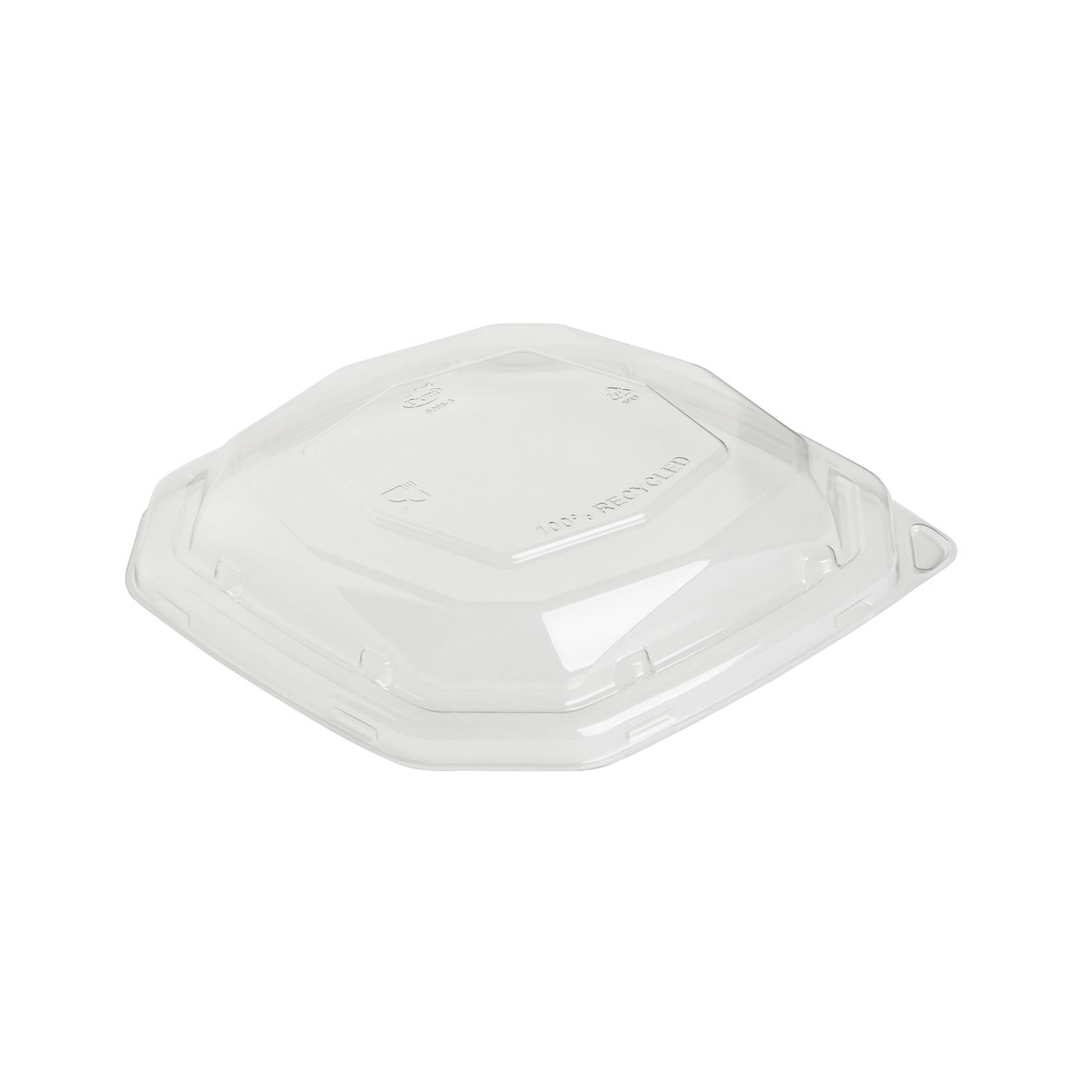 Octabagasse® Deckel 650/900 ml - rPET - Transparent