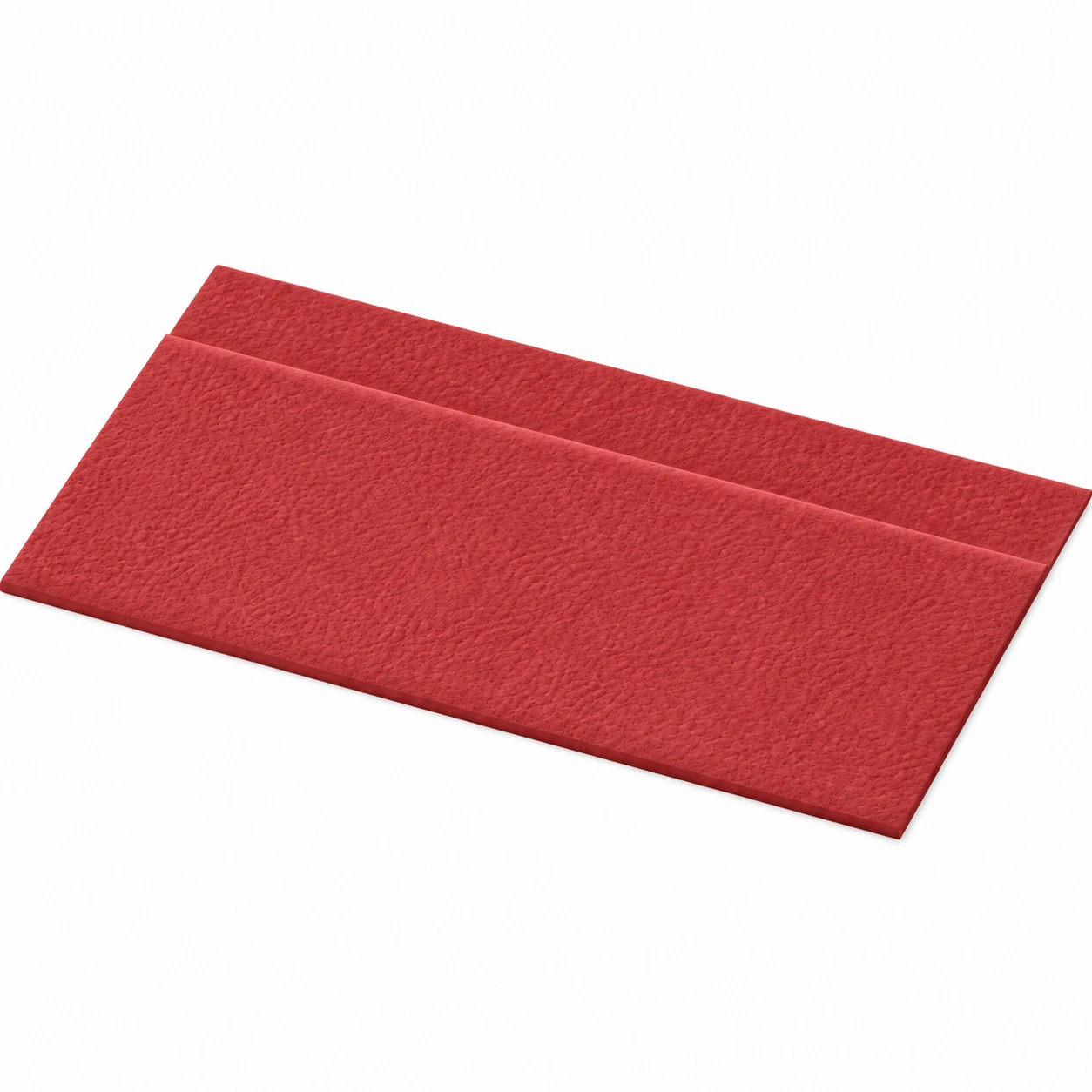Serviette · 33×32 cm · Rot · 1-lagig · Spenderfalz · Tissue