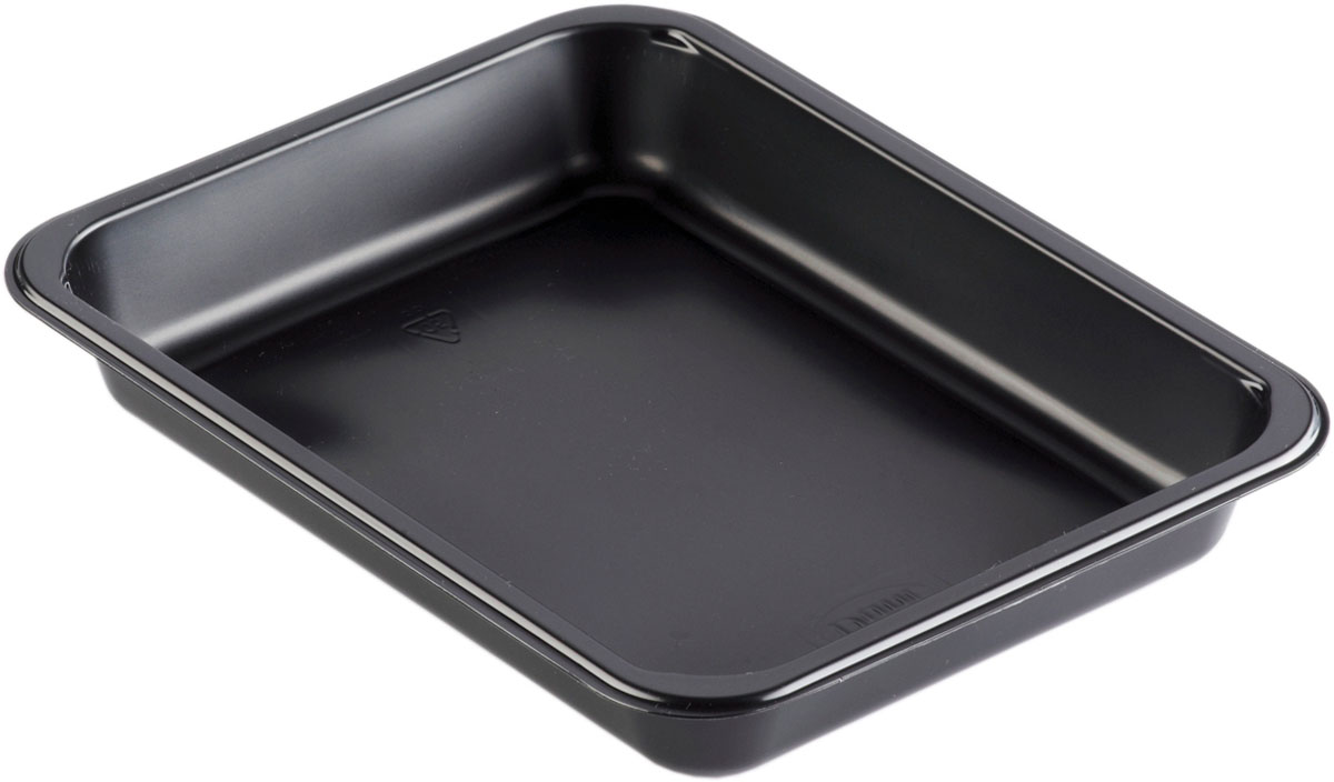 PP-Schale Caterline 227×178×32 mm Schwarz ungeteilt