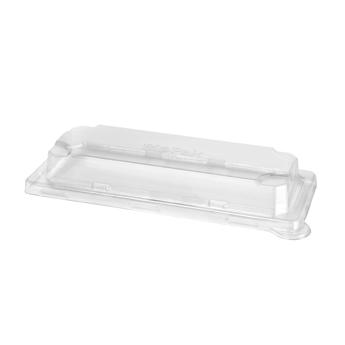Sushi Deckel Slim Long 225 ml Transparent