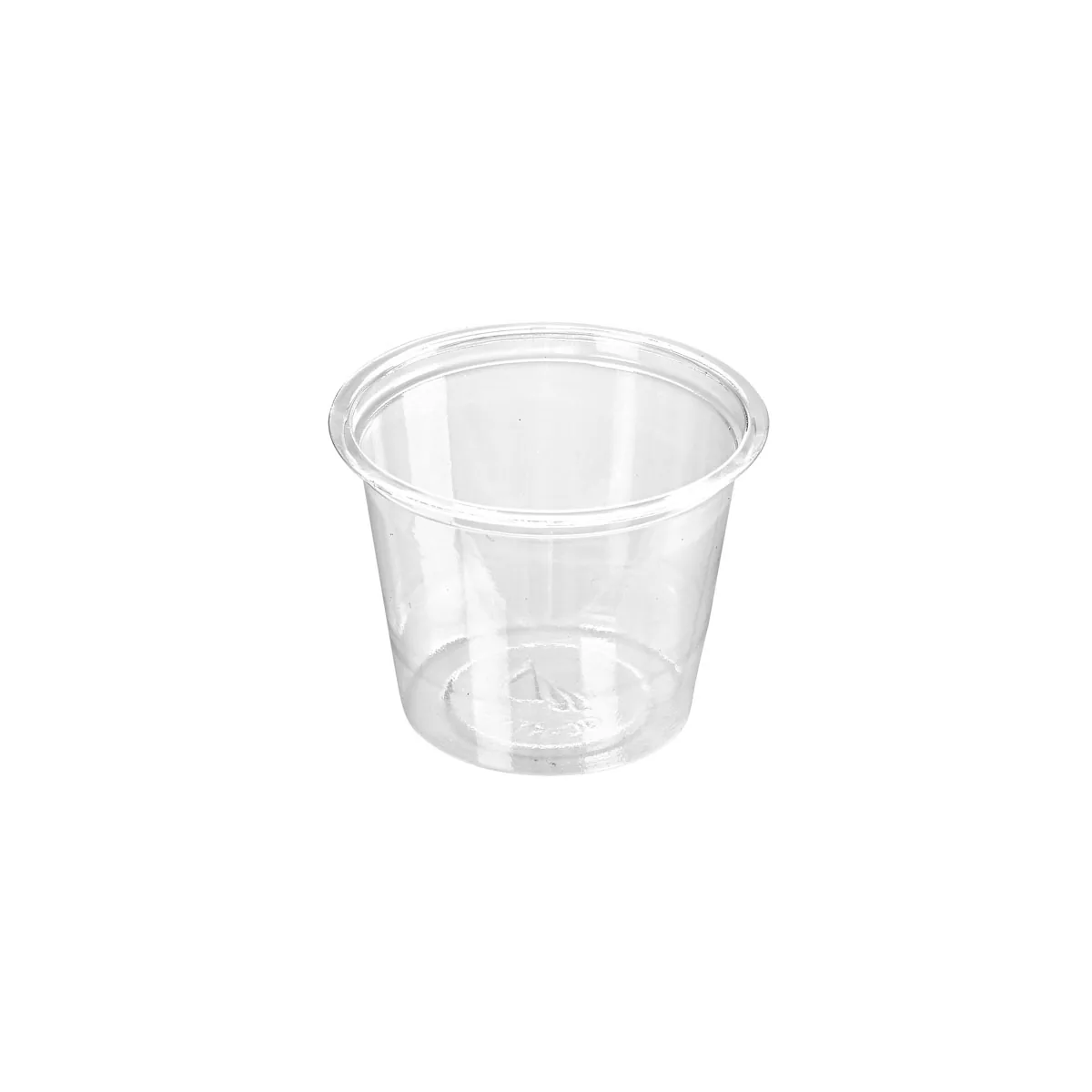 Dressingbecher 30 ml · 45×45×33 mm · Transparent · rPET