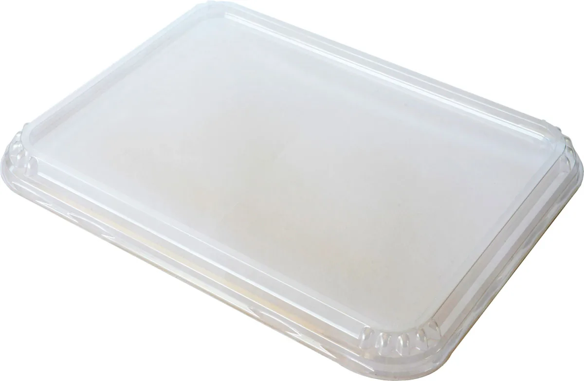 Deckel · 232×183×16 mm · Transparent · rPET
