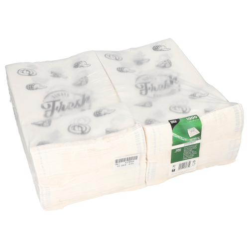 Fleischerbeutel · 320×200×70 mm · Weiß · Kraftpapier