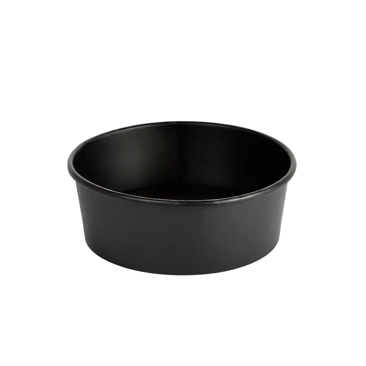 Salatschale 700 ml · 150×150×60 mm · Schwarz · Karton – Duni Ronda
