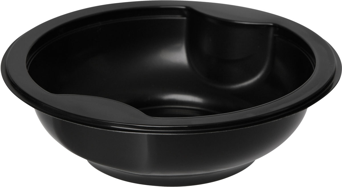 Multi-Schale 153×153×45 mm Schwarz ungeteilt
