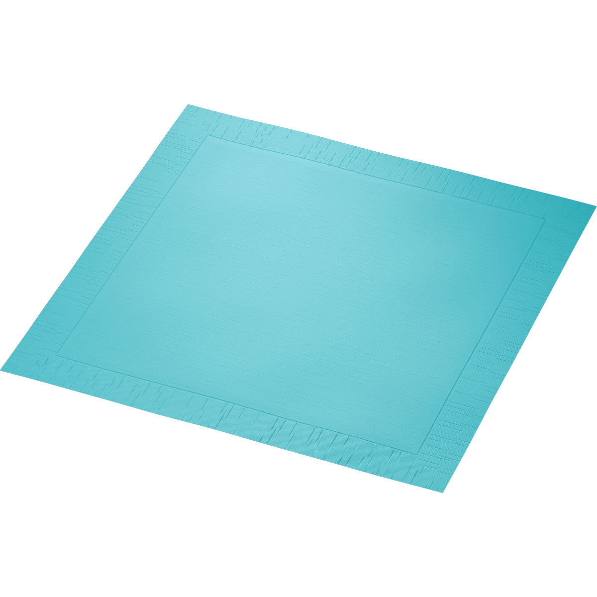 Serviette · 40×40 cm · Mint Blue · 4-lagig · 1/4 Falz
