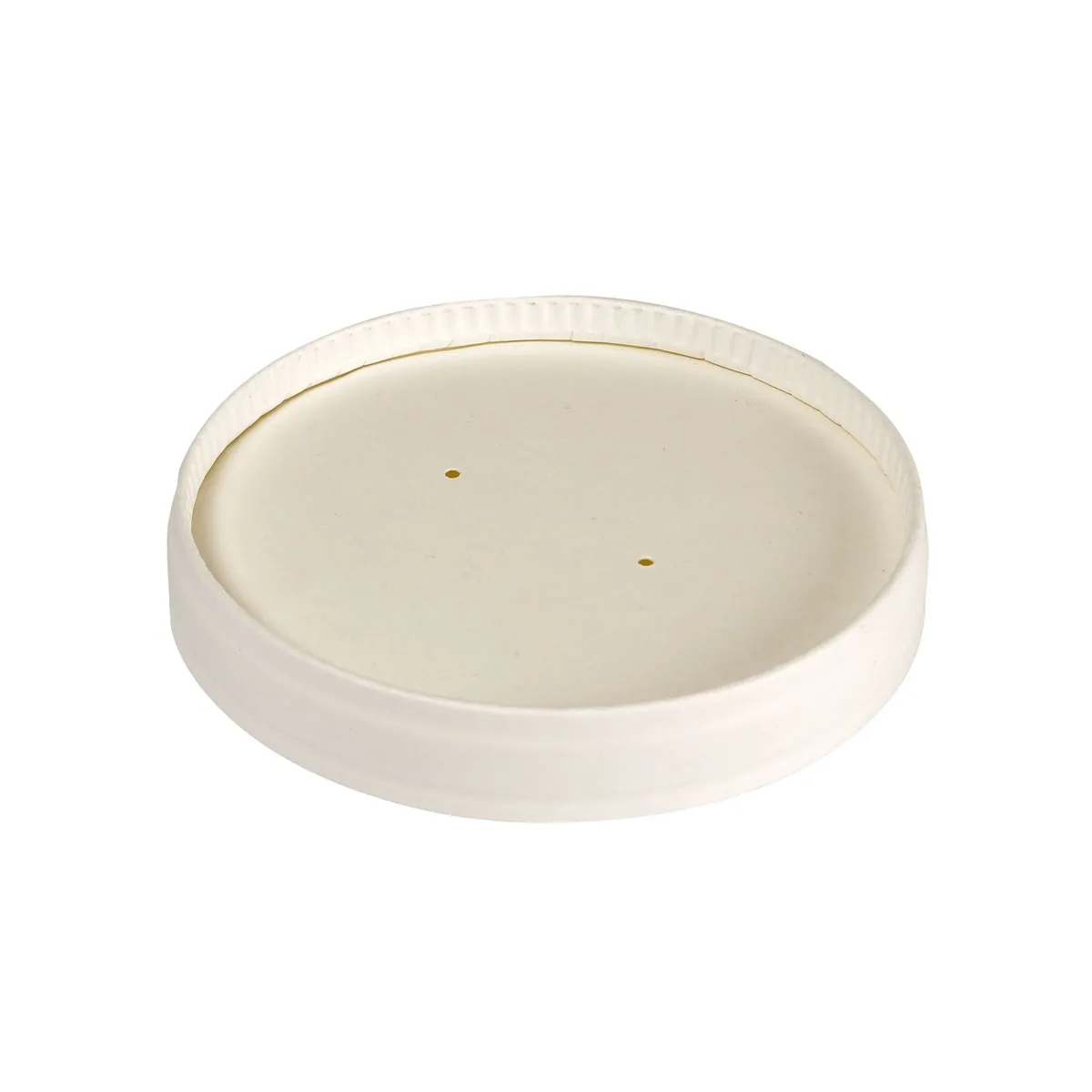 Deckel · 98×98×17 mm · Weiß · Karton – Duni Ronda