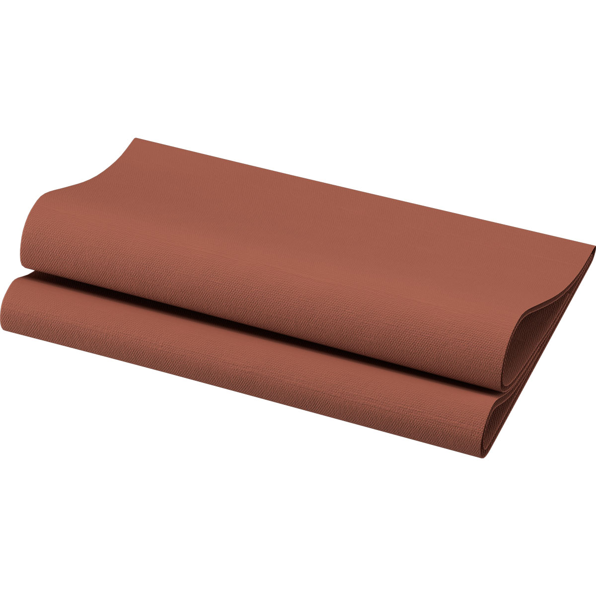 Serviette Dunisoft Bio · 40×40 cm · Chestnut · Airlaid