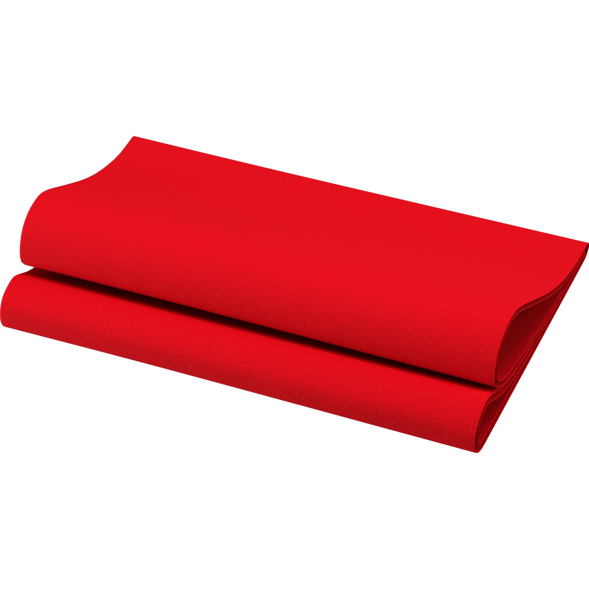 Serviette Dunisoft Bio · 40×40 cm · Rot · Airlaid