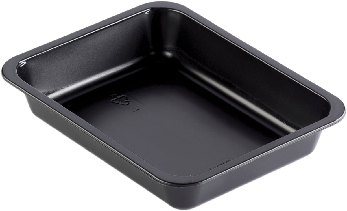 PP-Schale Caterline 227×178×40 mm Schwarz ungeteilt