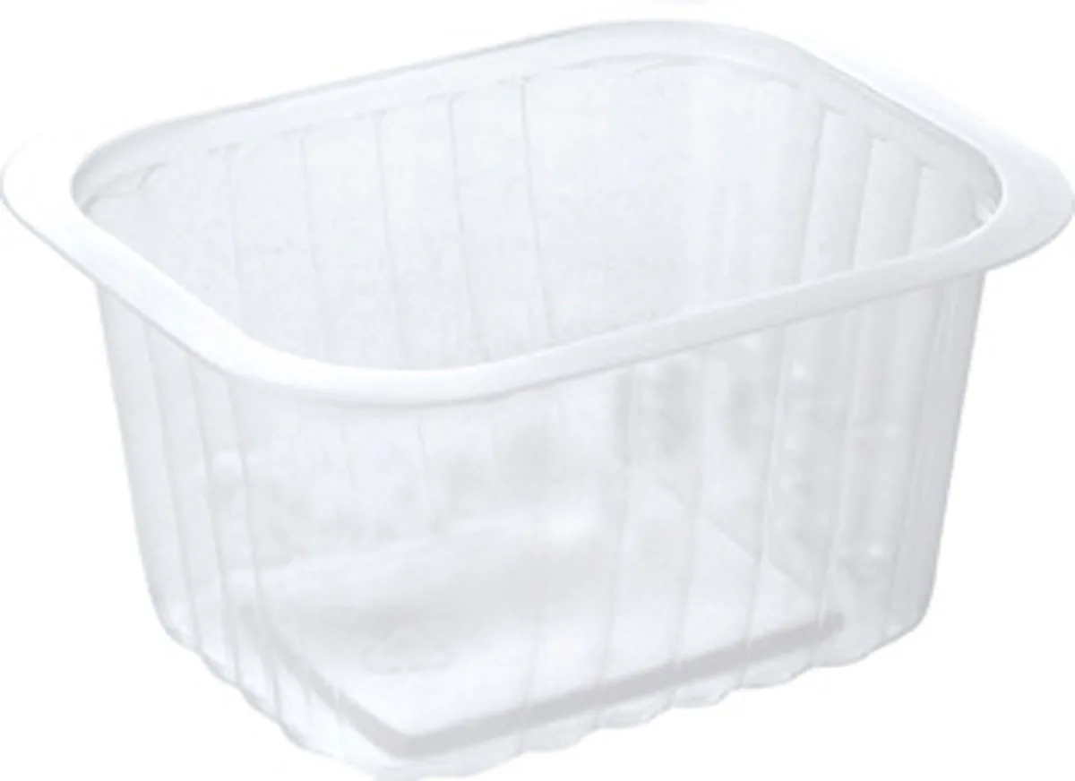 PP-Schälchen 630 ml · 138×114×70 mm · Transparent · PP