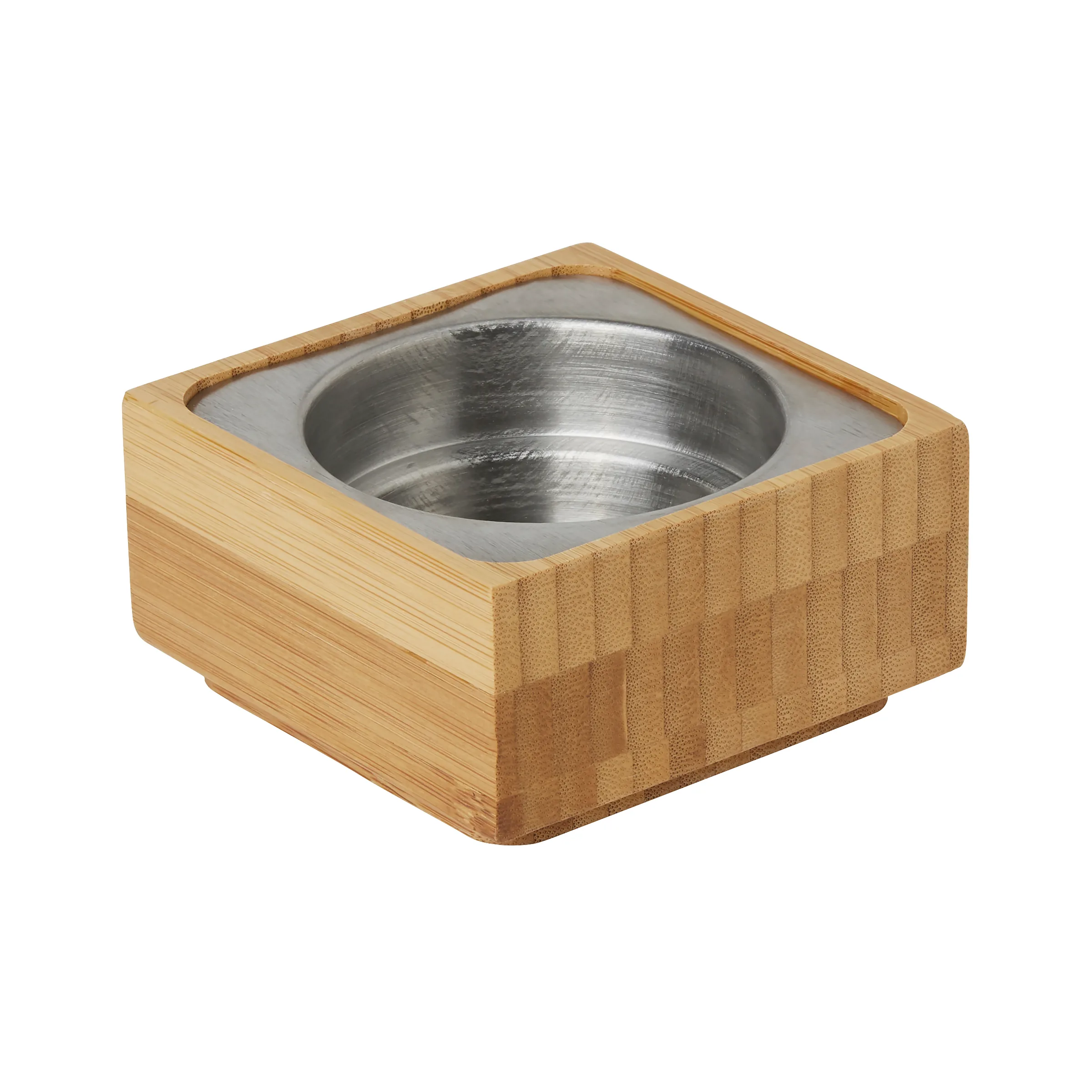 Kerzenhalter 3in1 · 50×95 mm · Nature · Bambus/Metall