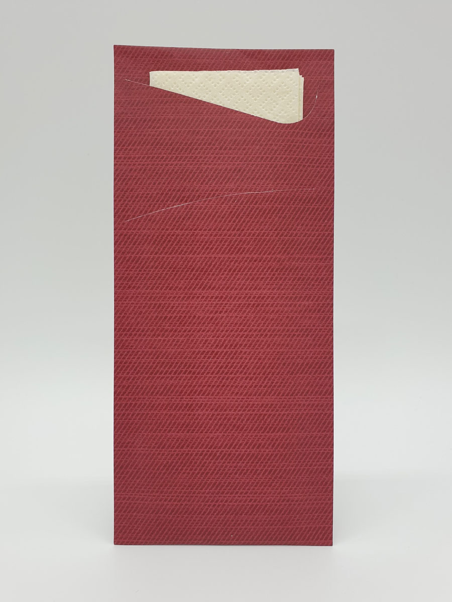 Duni Sacchetto® Tissue 8,5×19 cm Bordeaux