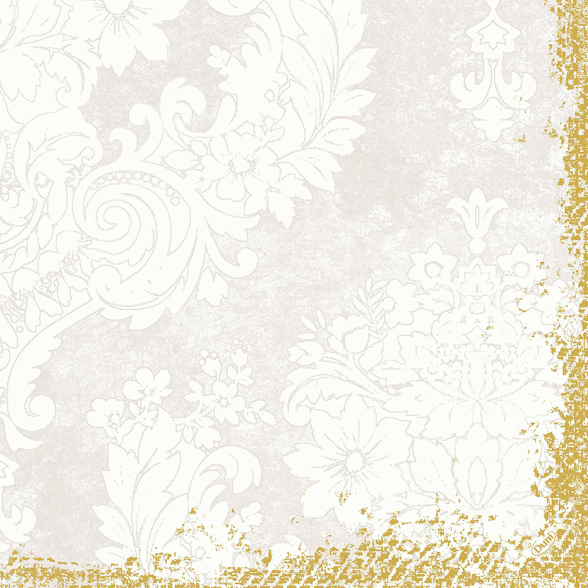 Serviette 40×40 cm Royal White 4-lagig 1/4 Falz, Tissue