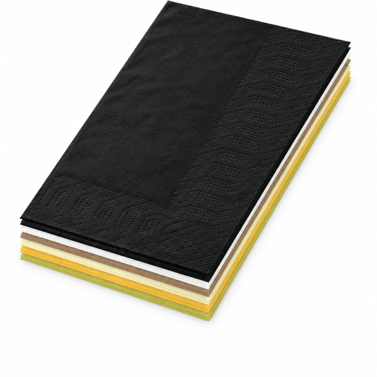 Serviette · 33×33 cm · 2-lagig · 1/8 Buchfalz · Tissue