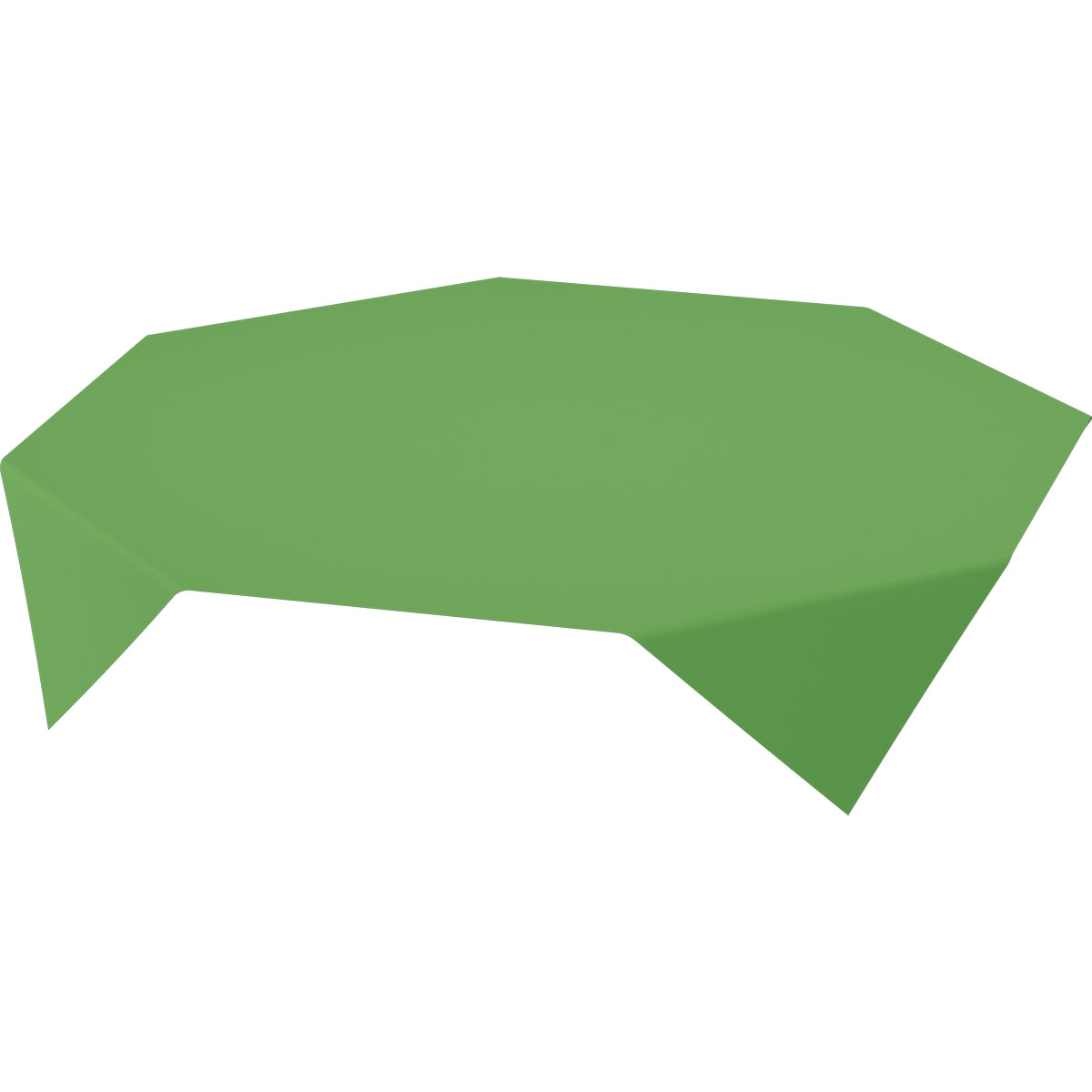Mitteldecke Dunicel Bio · 84×84 cm · Leaf Green · Airlaid