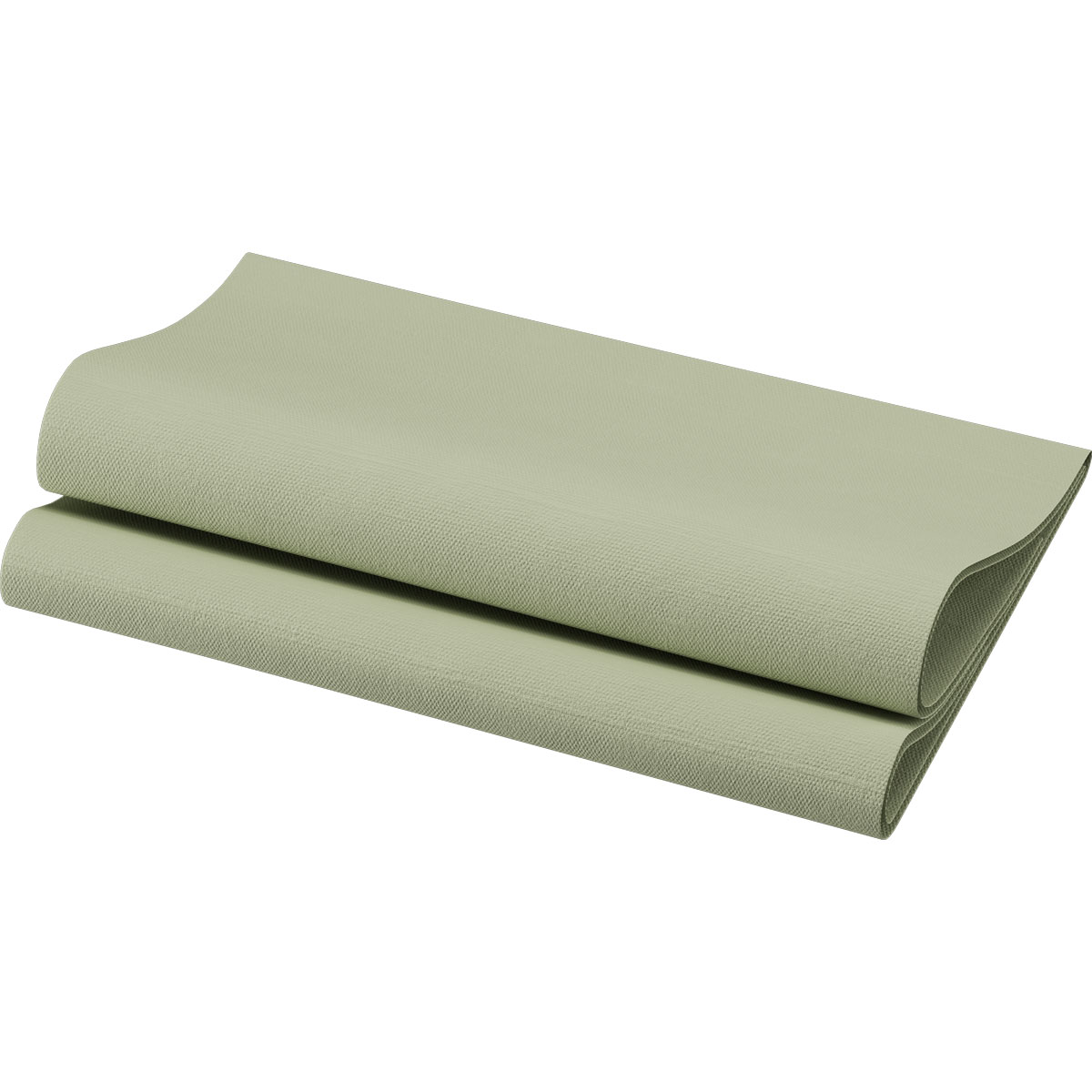 Serviette Dunisoft Bio · 40×40 cm · Pistaziengrün · Airlaid