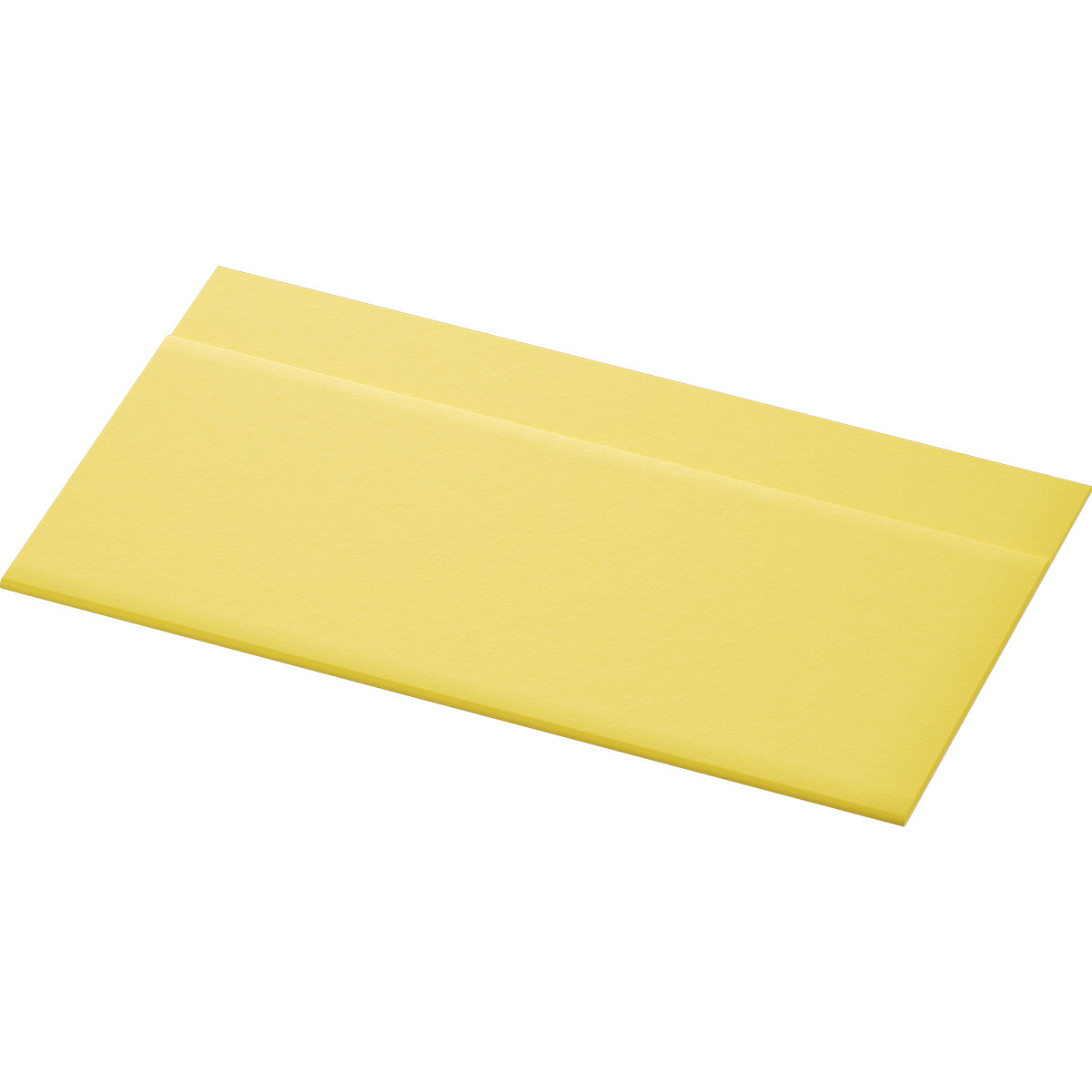 Serviette · 33×32 cm · Gelb · 1-lagig · Spenderfalz · Tissue