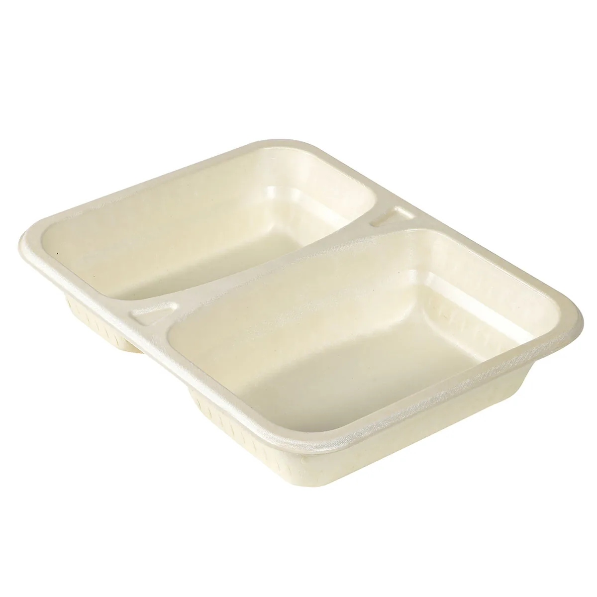 Schale Faser 640|465 ml · 227×178×45 mm · Natürlich · Biokunststoff
