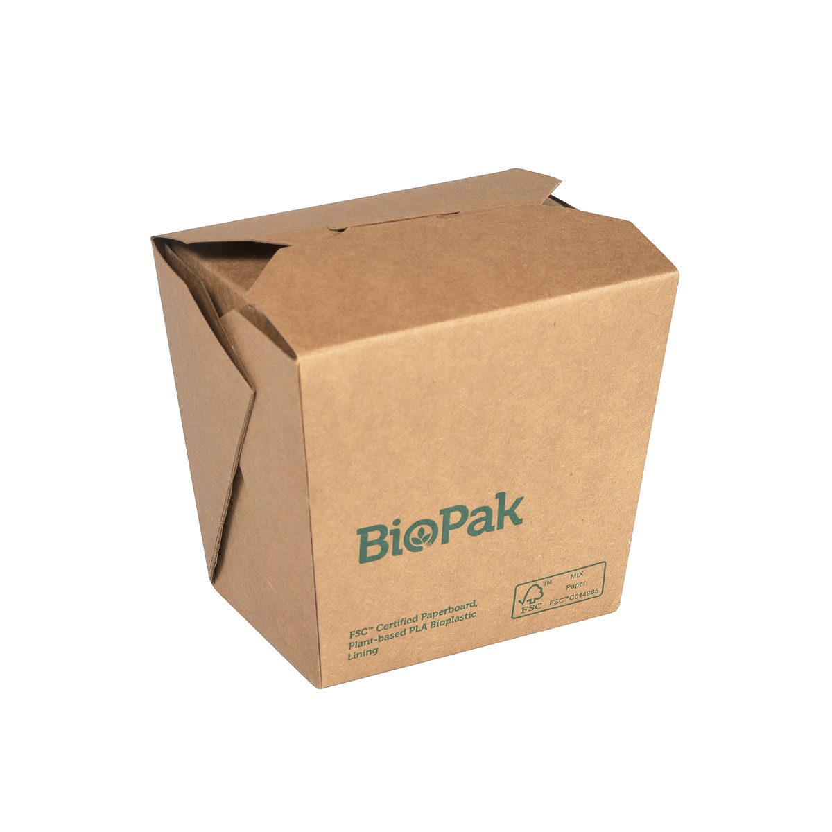 Bio Box Nudeln Small 480 ml Braun ungeteilt