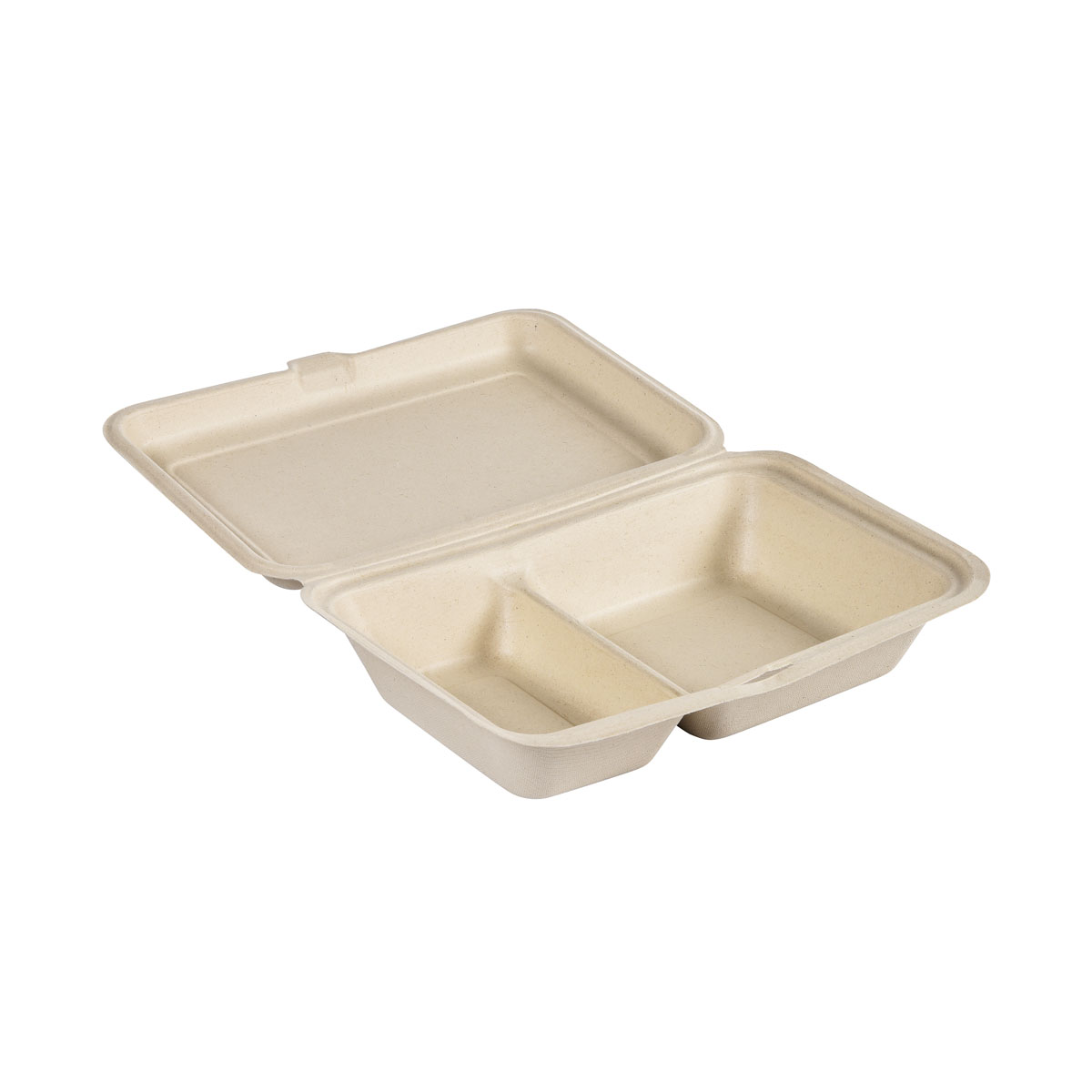 Menübox - 470|300 ml - Braun - 2-Teilung