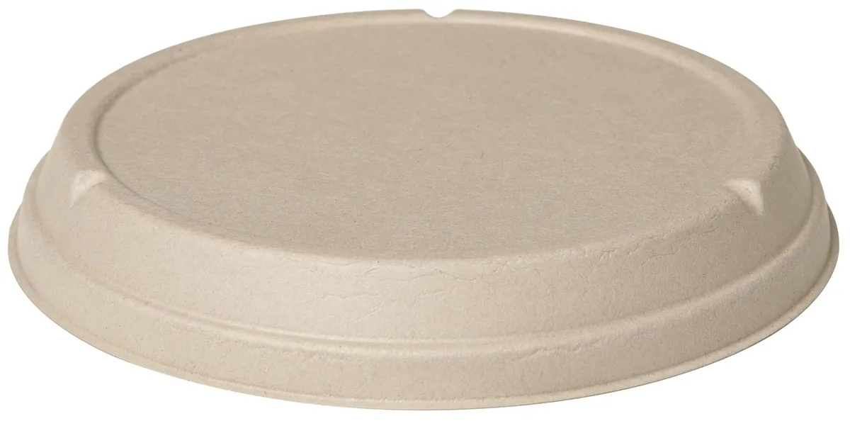 Deckel · 194×194×27 mm · Braun · Bagasse