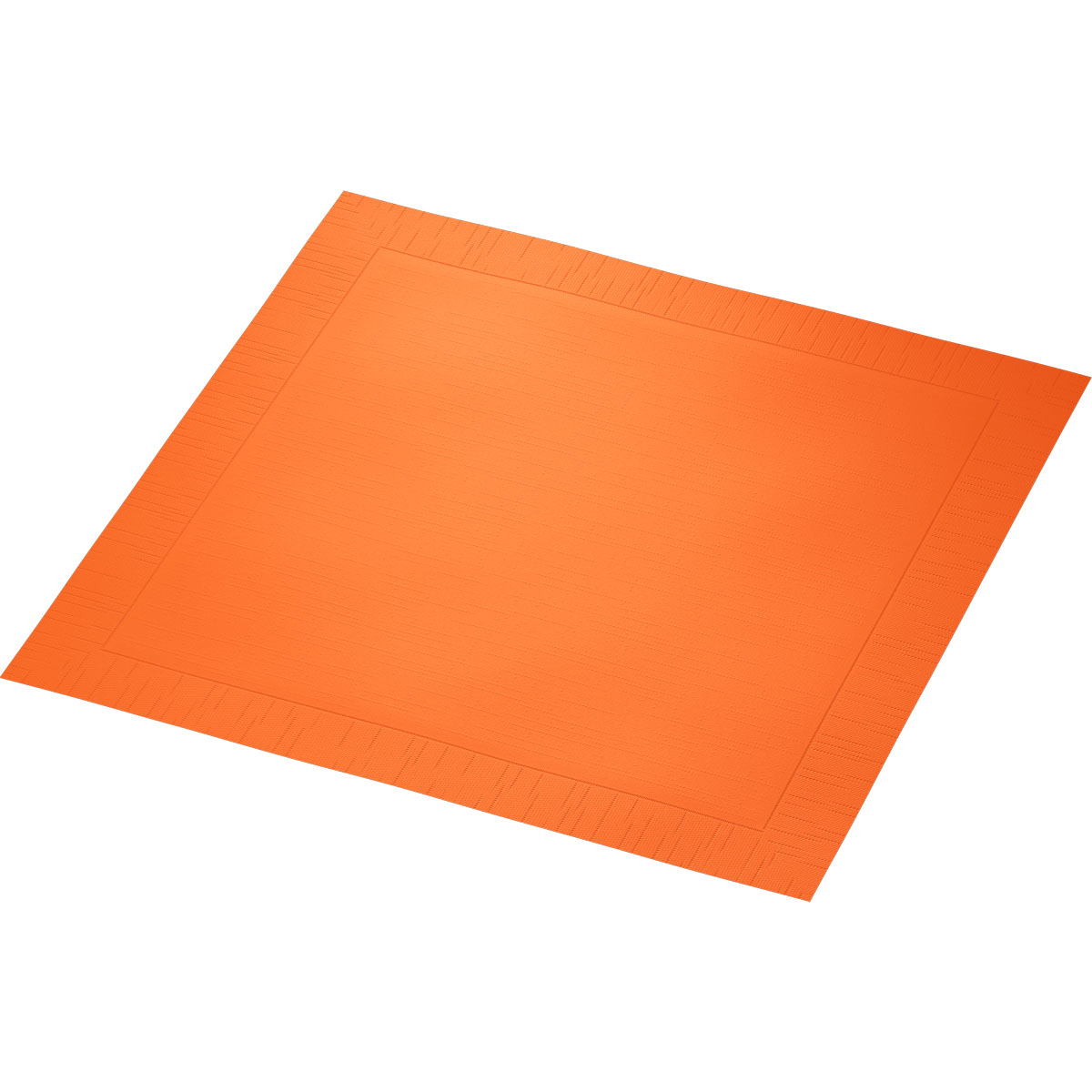 Serviette · 40×40 cm · Sun Orange · 4-lagig · 1/4 Falz
