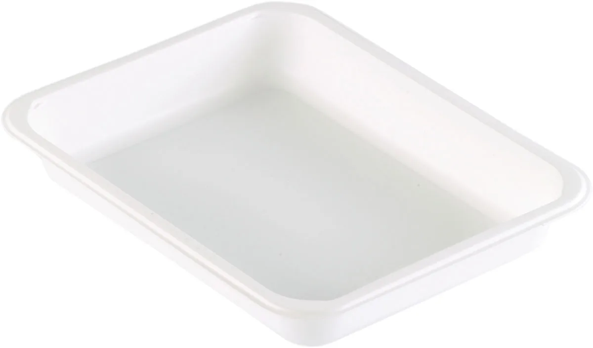 PP-Schale Caterline 920 ml · 227×178×32 mm · Weiß · PP · ungeteilt