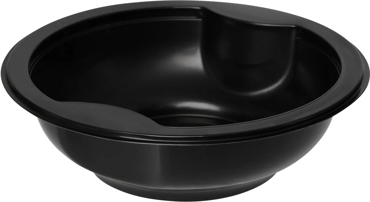 Multi-Schale 350 ml · 153×153×45 mm · Schwarz · PP/Mineral