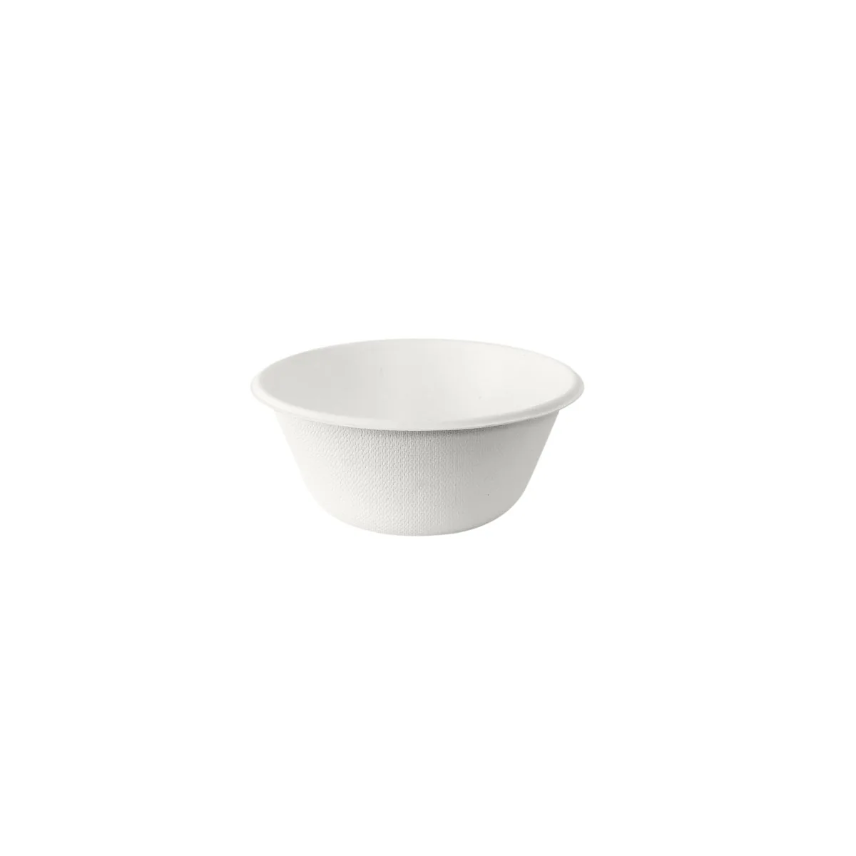 Schale 250 ml · 117×117×51 mm · Weiß · Bagasse