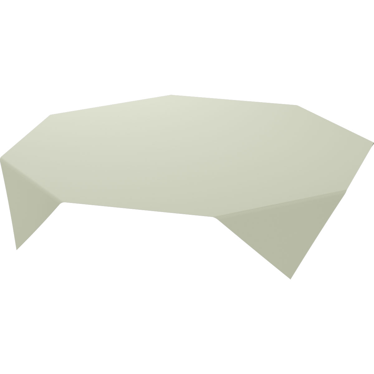 Mitteldecke Dunicel Bio · 84×84 cm · Pistaziengrün · Airlaid