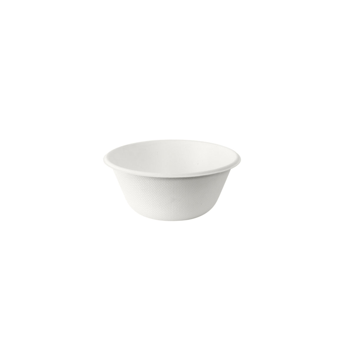 Schale 250 ml · 117×117×51 mm · Weiß · Bagasse