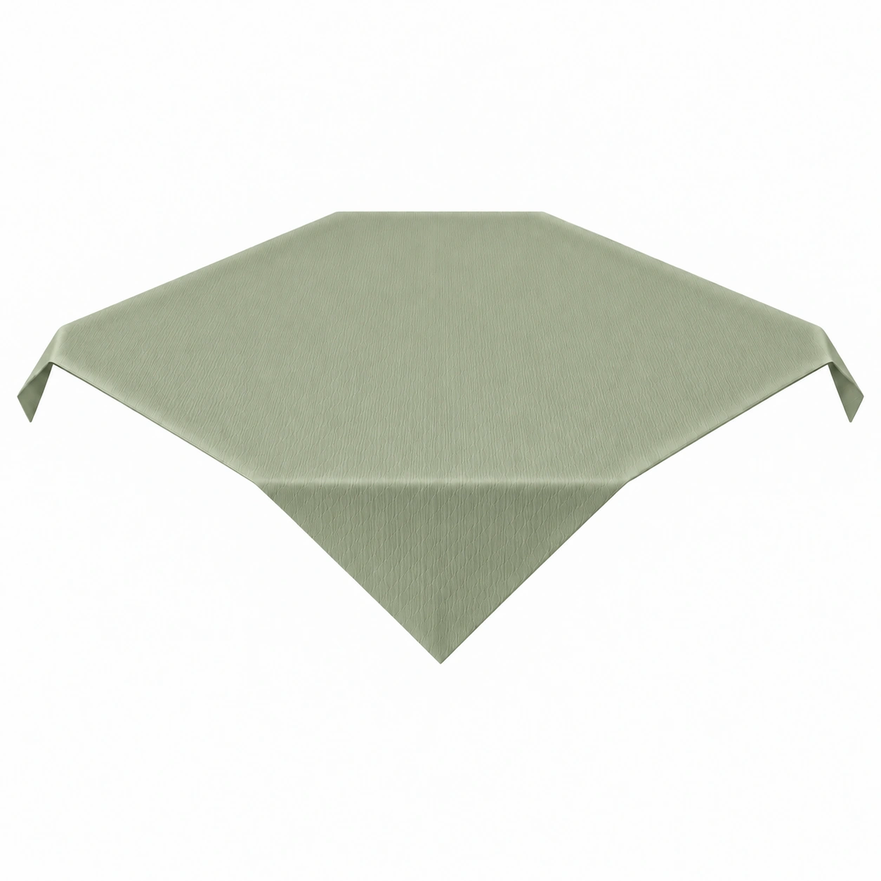 Mitteldecke Dunicel Bio · 84×84 cm · Pistaziengrün · Airlaid