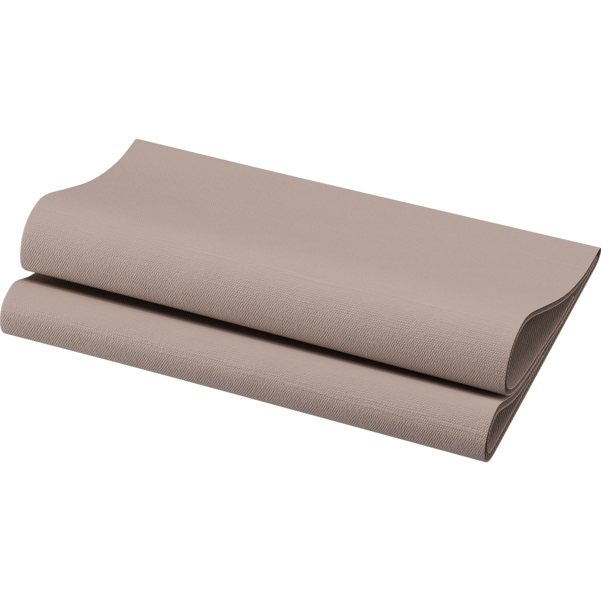Serviette Dunisoft Bio · 40×40 cm · Greige · Airlaid