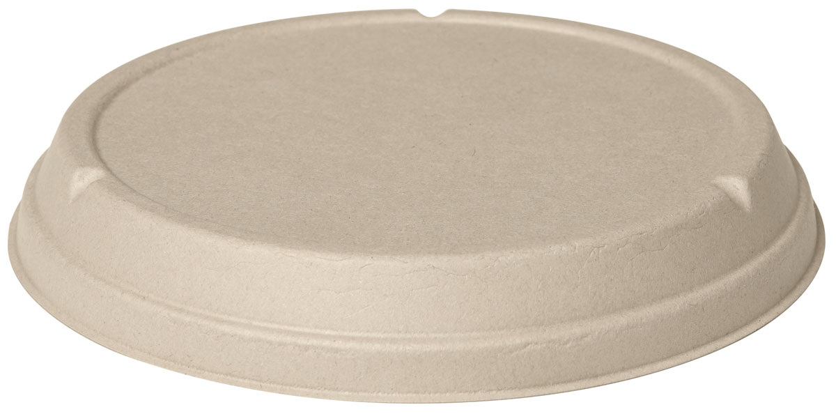 Deckel 800/900/1000/1200 ml - Bagasse - Braun